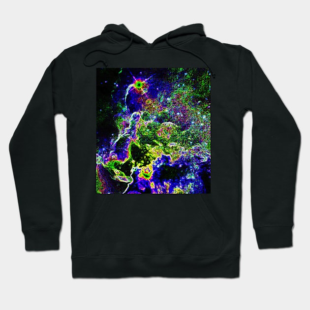 Black Panther Art - Glowing Edges 497 Hoodie by The Black Panther